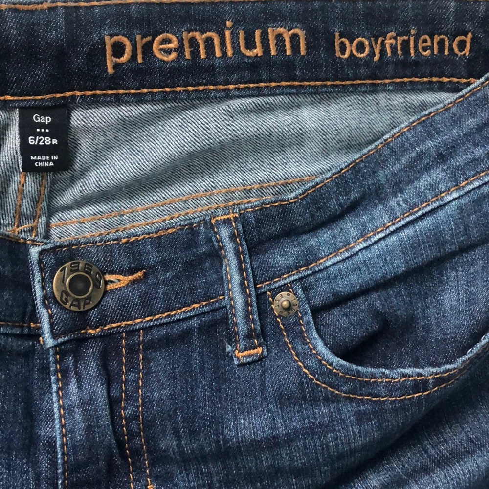 Gap Premium boyfriend jeans